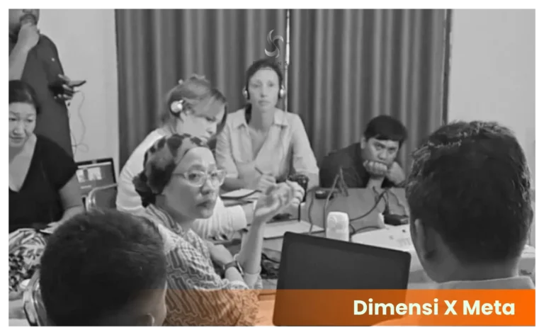 Kunjungan tim Meta ke kantor Dimensi